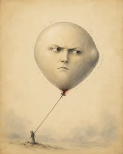 Złość — ilustracja Męskiego Słownika Emocji